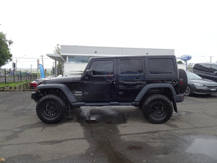 2013 Jeep Wrangler Unlimited Sport JK MY13 4X4 Black