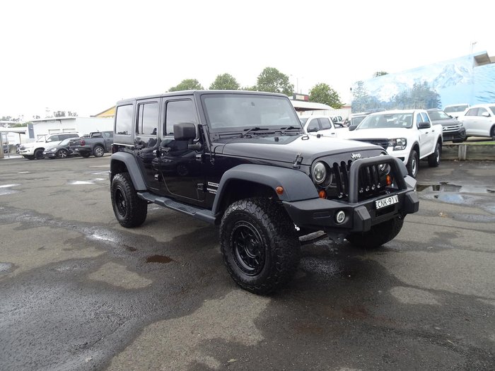 2013 Jeep Wrangler Unlimited Sport JK MY13 4X4 Black