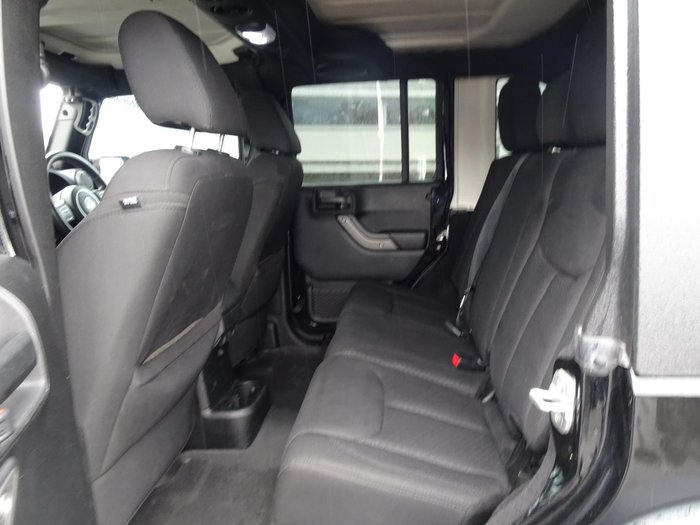 2013 Jeep Wrangler Unlimited Sport JK MY13 4X4 Black