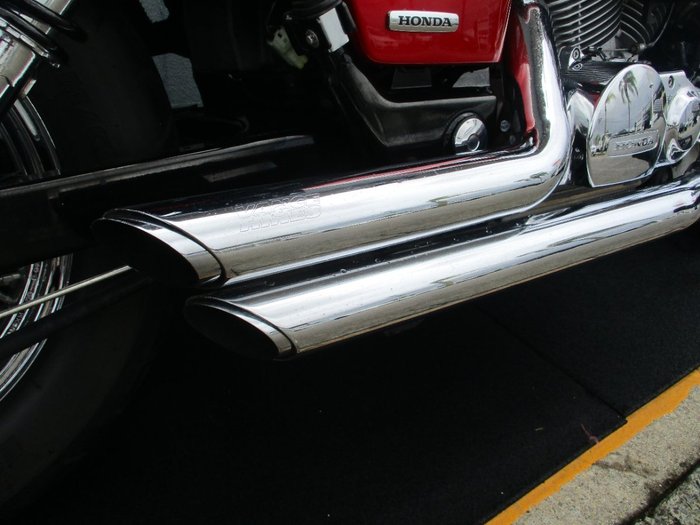 2007 Honda VT750C2 SHADOW SPIRIT RED