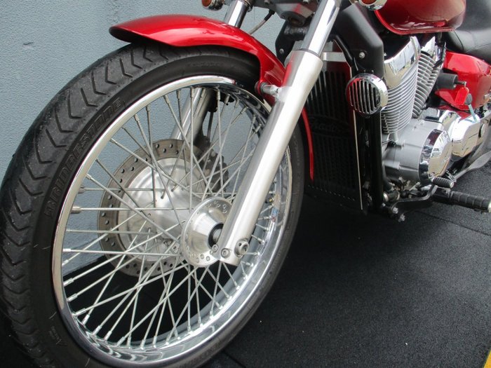 2007 Honda VT750C2 SHADOW SPIRIT RED