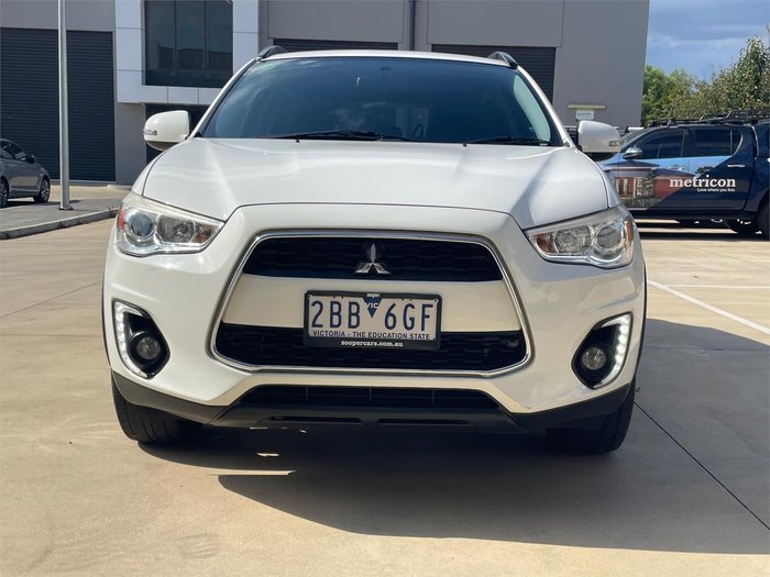 2016 Mitsubishi ASX LS XB MY15.5 White