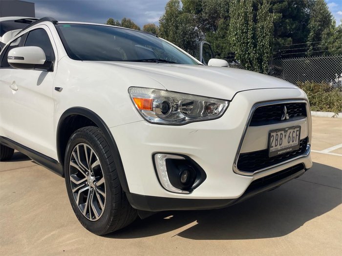 2016 Mitsubishi ASX LS XB MY15.5 White