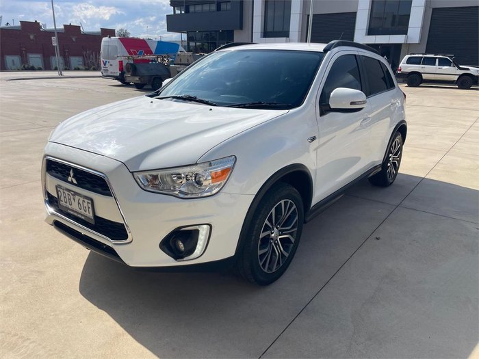2016 Mitsubishi ASX LS XB MY15.5 White