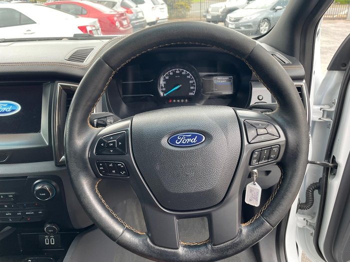 2017 Ford Ranger Wildtrak PX MkII 4X4 Dual Range Frozen White