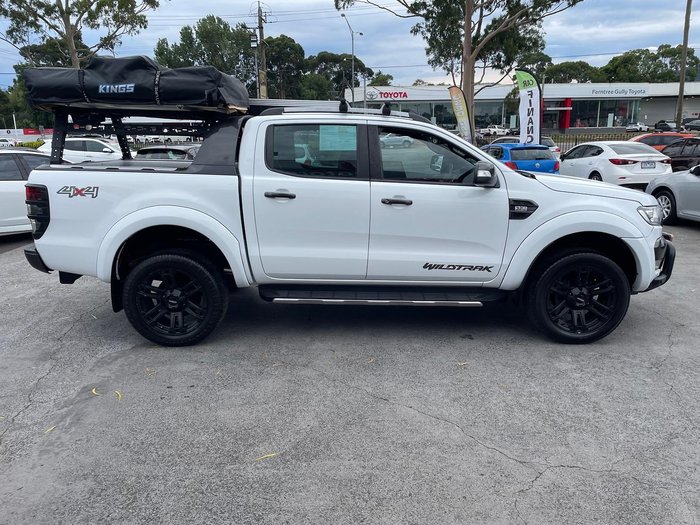 2017 Ford Ranger Wildtrak PX MkII 4X4 Dual Range Frozen White