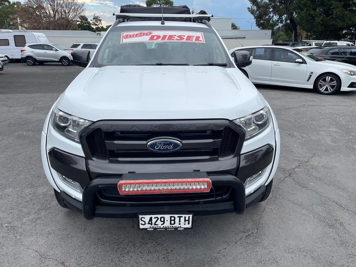 2017 Ford Ranger Wildtrak PX MkII 4X4 Dual Range Frozen White