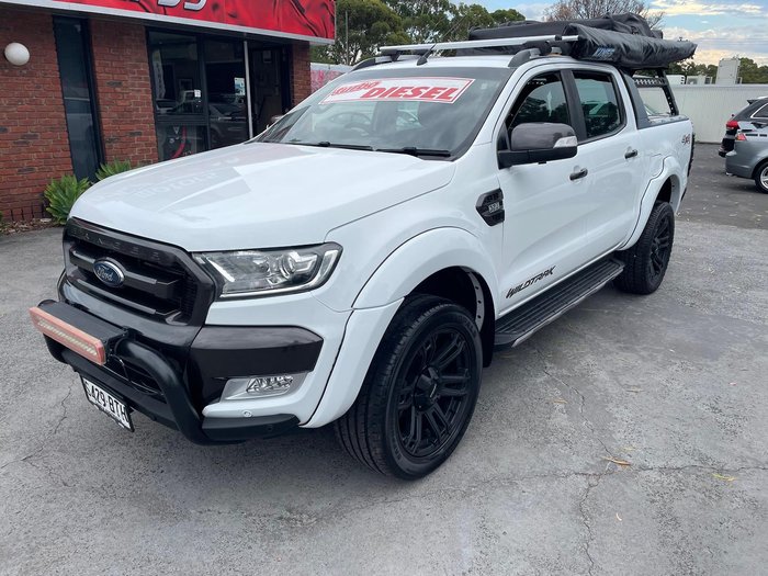 2017 Ford Ranger Wildtrak PX MkII 4X4 Dual Range Frozen White