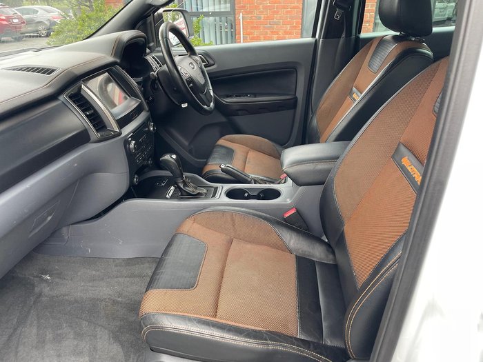 2017 Ford Ranger Wildtrak PX MkII 4X4 Dual Range Frozen White