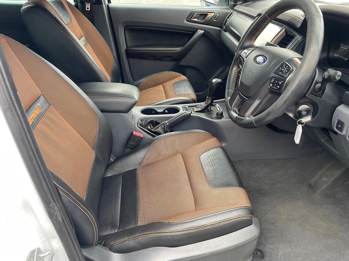 2017 Ford Ranger Wildtrak PX MkII 4X4 Dual Range Frozen White