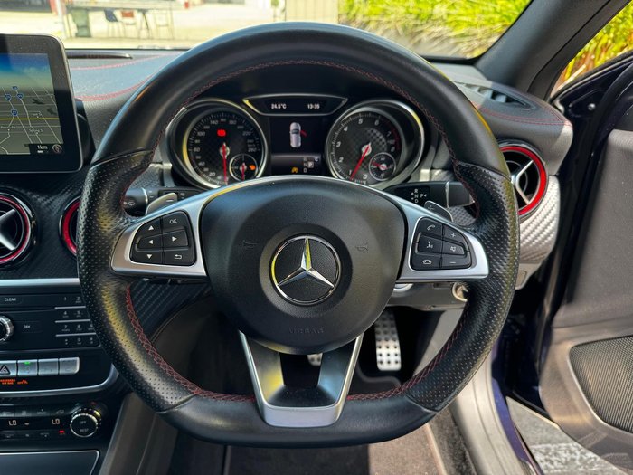 2017 Mercedes-Benz A-Class A250 Sport W176 Four Wheel Drive Cavansite Blue