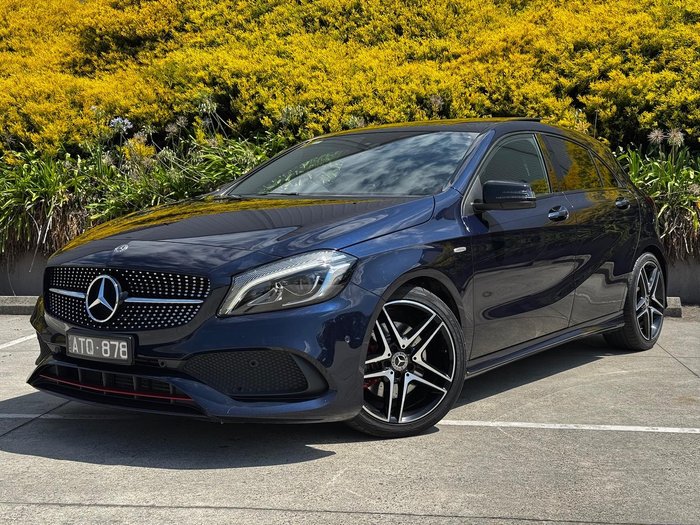 2017 Mercedes-Benz A-Class A250 Sport W176 Four Wheel Drive Cavansite Blue