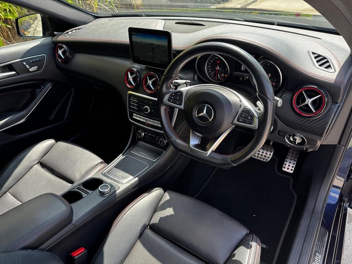 2017 Mercedes-Benz A-Class A250 Sport W176 Four Wheel Drive Cavansite Blue