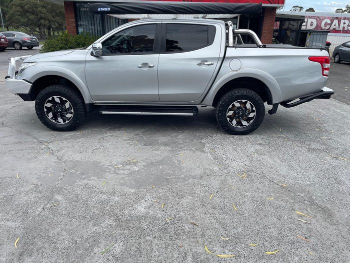 2018 Mitsubishi Triton Exceed MQ MY18 4X4 Dual Range Sterling Silver