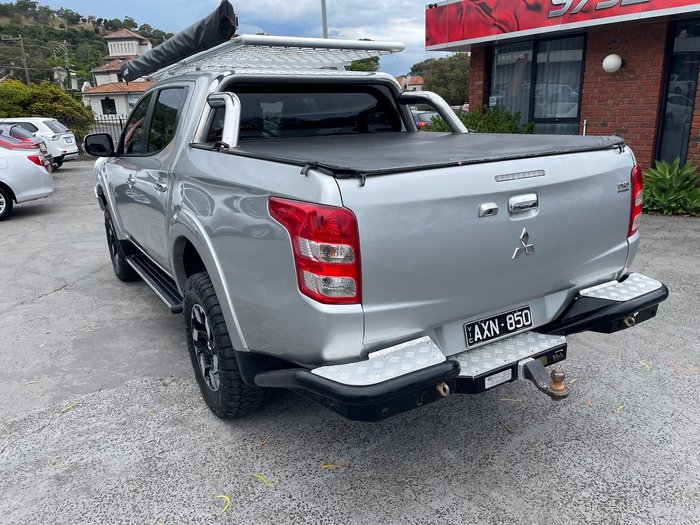 2018 Mitsubishi Triton Exceed MQ MY18 4X4 Dual Range Sterling Silver