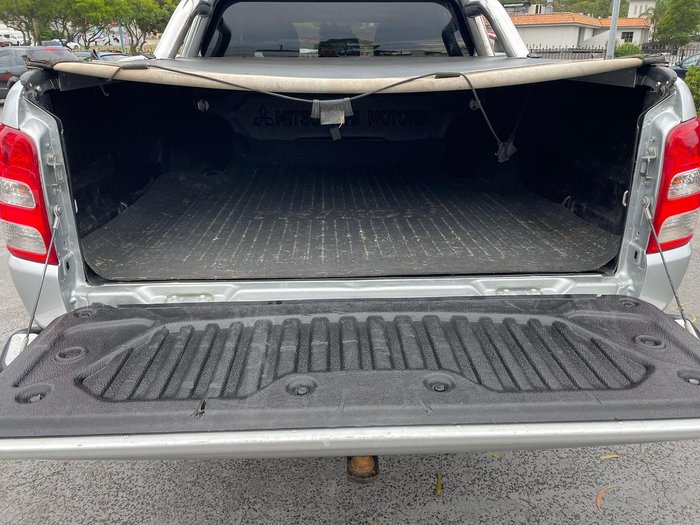 2018 Mitsubishi Triton Exceed MQ MY18 4X4 Dual Range Sterling Silver