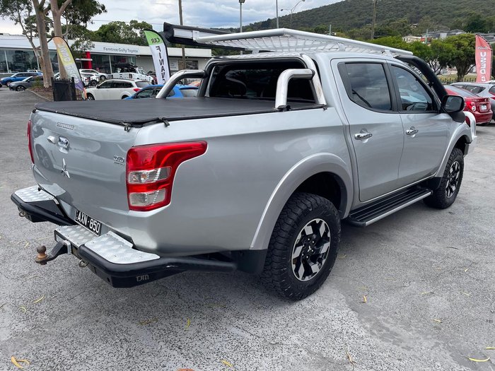2018 Mitsubishi Triton Exceed MQ MY18 4X4 Dual Range Sterling Silver