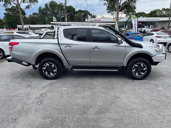 2018 Mitsubishi Triton Exceed MQ MY18 4X4 Dual Range Sterling Silver