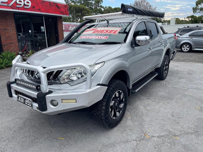 2018 Mitsubishi Triton Exceed MQ MY18 4X4 Dual Range Sterling Silver