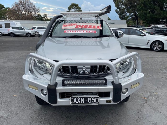 2018 Mitsubishi Triton Exceed MQ MY18 4X4 Dual Range Sterling Silver