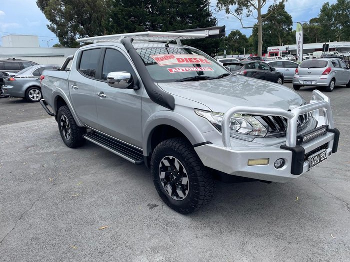 2018 Mitsubishi Triton Exceed MQ MY18 4X4 Dual Range Sterling Silver