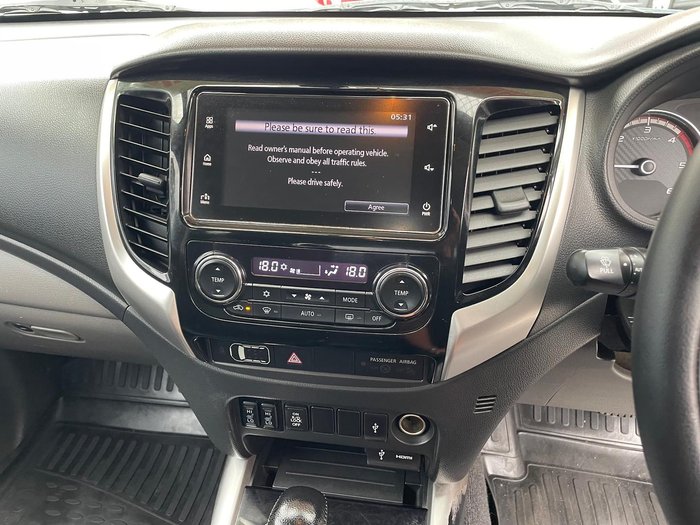 2018 Mitsubishi Triton Exceed MQ MY18 4X4 Dual Range Sterling Silver