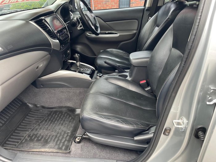 2018 Mitsubishi Triton Exceed MQ MY18 4X4 Dual Range Sterling Silver