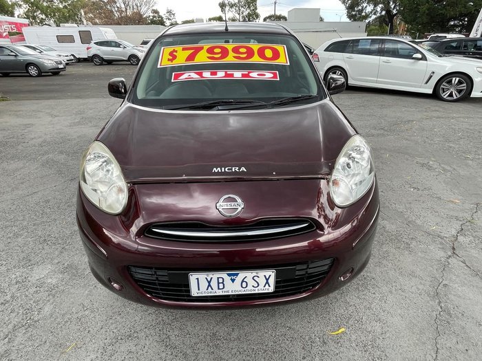 2012 Nissan Micra ST K13 Prague Nightshade