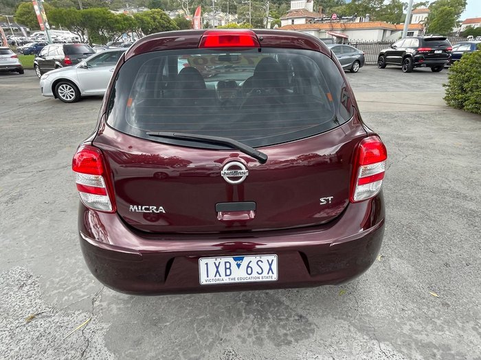 2012 Nissan Micra ST K13 Prague Nightshade