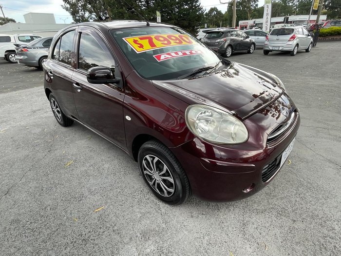 2012 Nissan Micra ST K13 Prague Nightshade