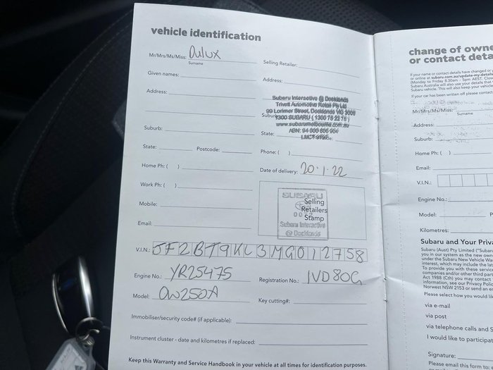 2021 Subaru Outback AWD