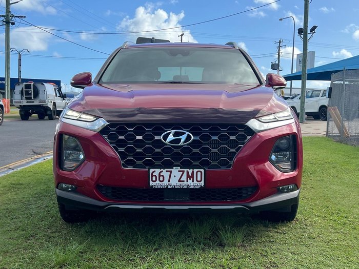 2019 Hyundai Santa Fe Elite TM MY19 4X4 On Demand Horizon Red