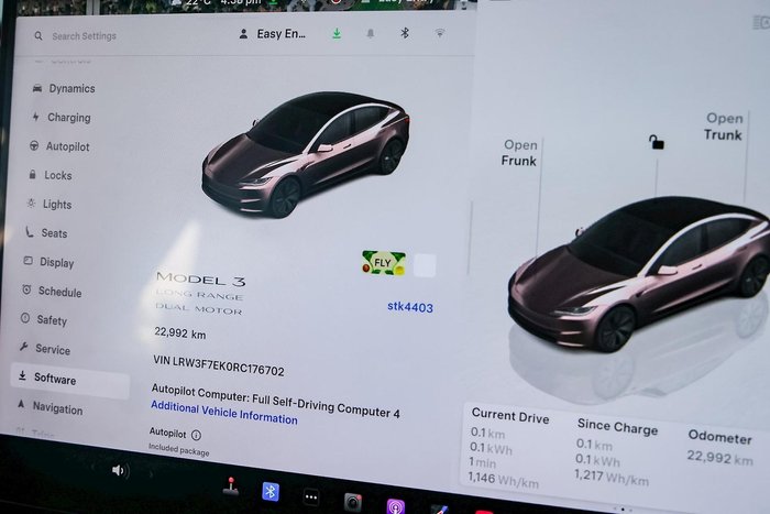 2024 Tesla Model 3 Long Range AWD Pearl White