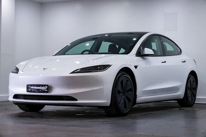 2024 Tesla Model 3 Long Range AWD Pearl White