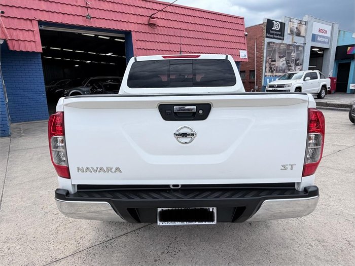 2018 Nissan Navara ST D23 Series 3 4x2 Polar White