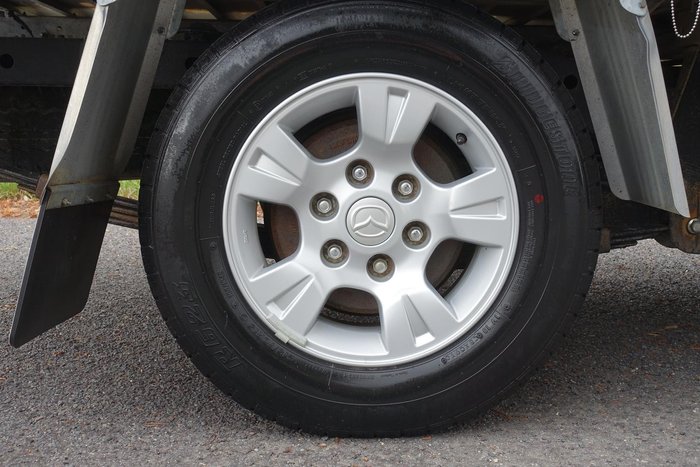 2010 Mazda BT-50 DX UN 4x2 Cool White