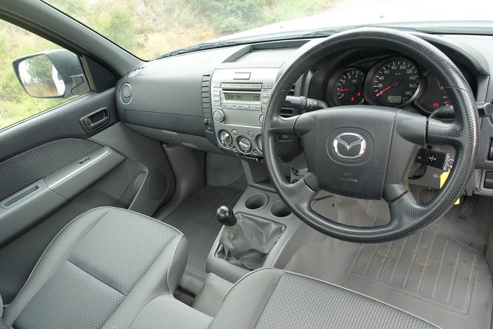 2010 Mazda BT-50 DX UN 4x2 Cool White