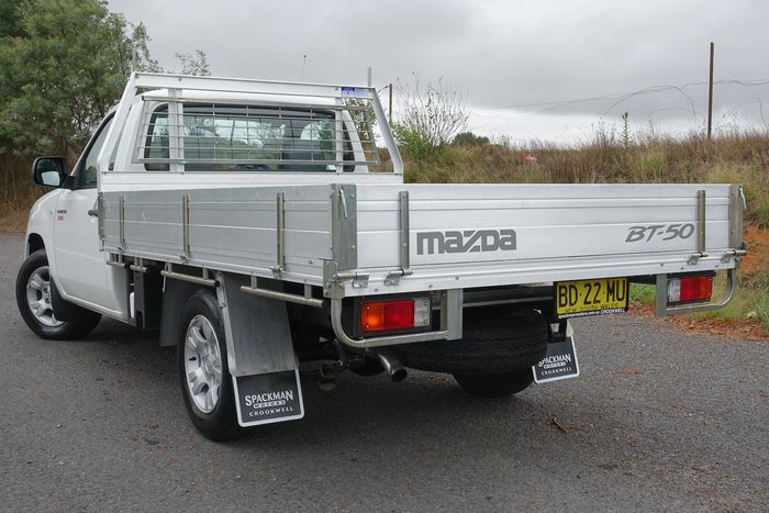 2010 Mazda BT-50 DX UN 4x2 Cool White