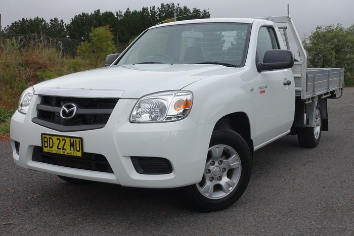 2010 Mazda BT-50 DX UN 4x2 Cool White