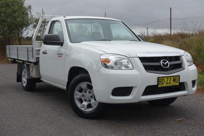 2010 Mazda BT-50 DX UN 4x2 Cool White