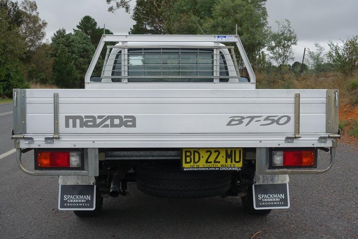 2010 Mazda BT-50 DX UN 4x2 Cool White