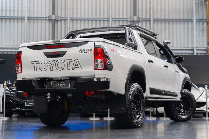 2019 Toyota Hilux Rugged X GUN126R 4X4 Dual Range Glacier White