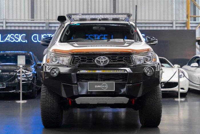 2019 Toyota Hilux Rugged X GUN126R 4X4 Dual Range Glacier White