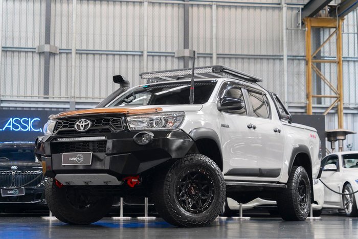 2019 Toyota Hilux Rugged X GUN126R 4X4 Dual Range Glacier White