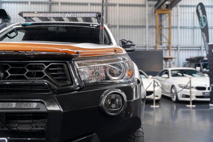 2019 Toyota Hilux Rugged X GUN126R 4X4 Dual Range Glacier White