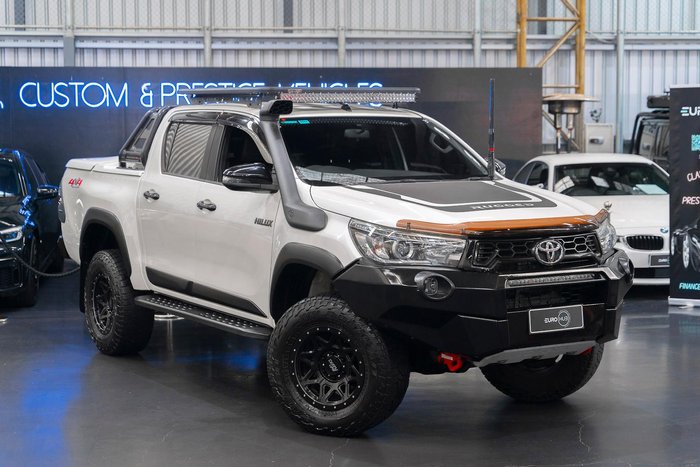 2019 Toyota Hilux Rugged X GUN126R 4X4 Dual Range Glacier White