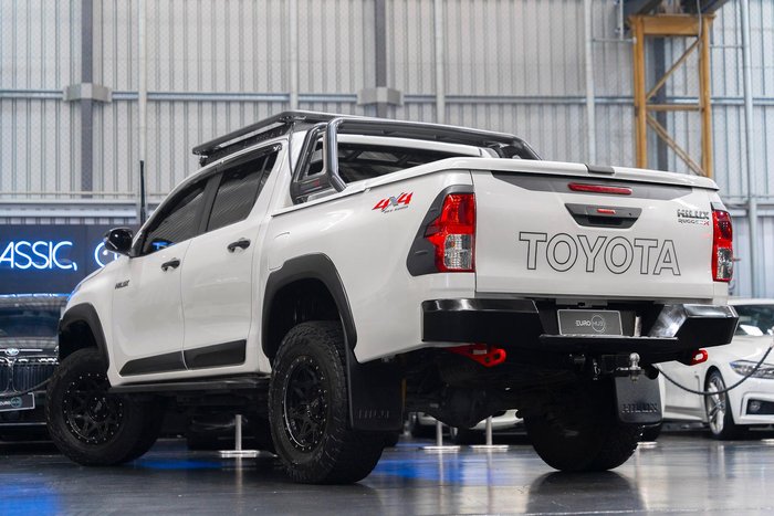 2019 Toyota Hilux Rugged X GUN126R 4X4 Dual Range Glacier White