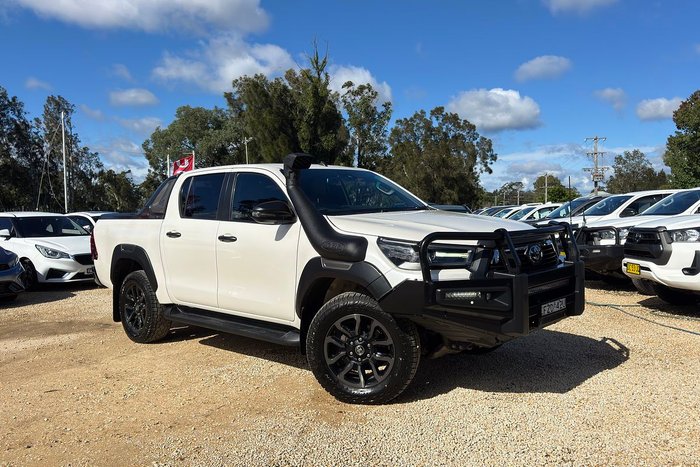 2020 Toyota Hilux Rogue GUN126R 4X4 Dual Range Crystal Pearl