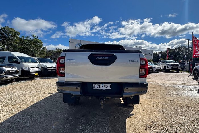 2020 Toyota Hilux Rogue GUN126R 4X4 Dual Range Crystal Pearl