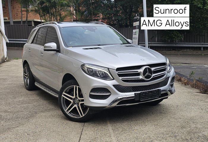 2016 Mercedes-Benz GLE-Class GLE250 d W166 Four Wheel Drive Iridium Silver